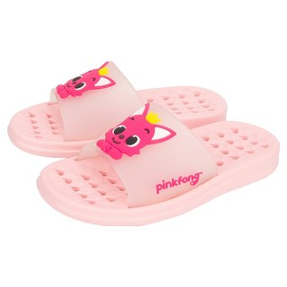 알파슈 핑크퐁 아동 입체욕실화, 핑크, 1개