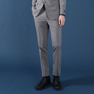 Liberclassy 男士 Paulo Oliveira 微格紋修身西裝褲 LGS13469