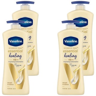 Vaseline 凡士林 全效滋潤乳液, 600ml, 4瓶