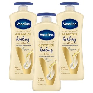Vaseline 凡士林 全效滋潤乳液, 600ml, 3瓶