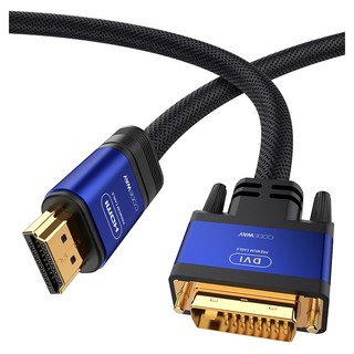 CODEWAY HDMI轉DVI 傳輸線, 1.2m, 1條