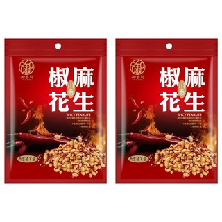 御禾坊 川香椒麻花生 台灣花生 青花椒 大紅袍花椒 香麻夠味, 2包, 120g