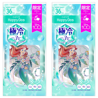 GATSBy 曼丹 體用濕紙巾 極冷, 36張, 2包