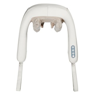 oa 頸肩按摩器 溫熱 脖子 肩膀 按摩器 OA-MA010, 象牙白 + 柔和棕色