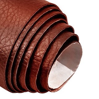 背膠皮革修補貼片 加大可裁剪 防水耐用, 棕色, 1個