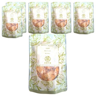 GreenMarket 菓青市集 海味鱈魚切片 獨立包裝方便攜帶, 6包, 150g