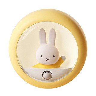 Mipow MIFFY 米菲 可愛運動感應夜燈, 2種模式和2種亮度, 黃色