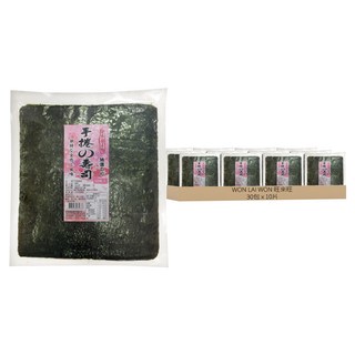 WON LAI WON 旺來旺 手捲海苔 10片, 35g, 30包