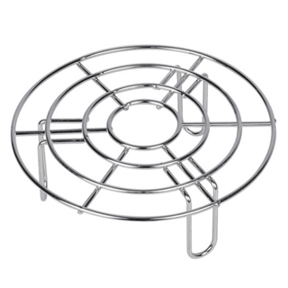 NEREZ 耐樂斯 不鏽鋼蒸架 高腳, 304不鏽鋼材質, 直徑15cm/19cm/23cm, 15cm, 1個