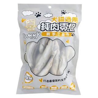 咕沛日常 寵物純肉凍乾零食 魚條, 1個, 柳葉魚, 100g