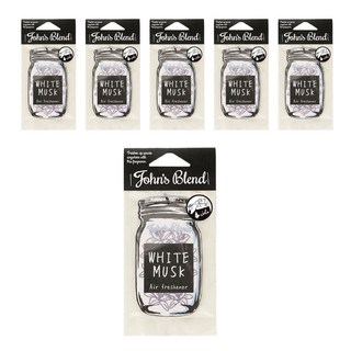 John's Blend 居家香氛片 Set, 白麝香, 6片