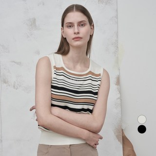 Olivia Lauren 女款條紋字母無袖上衣 VVBBN5M4171