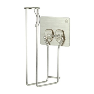 家而適 304不鏽鋼廚房直立式紙巾壁掛架 台灣製, 1個
