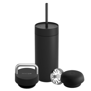 fellow 卡特禮盒組 (1杯3蓋) 黑 v2版 (杯身+密封蓋+手提蓋+吸管蓋), 16, 1組