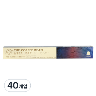 The Coffee Bean 義式濃縮配方咖啡膠囊, 5g, 10顆, 4盒