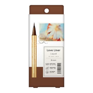 Love Liner 隨心所慾超防水眼線液筆 0.55ml, 1支, 溫柔赤茶