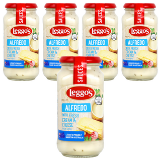 Leggo's Alfredo鮮奶油起司義大利麵醬, 490g, 5個