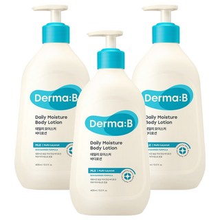 더마비 데일리 모이스처 바디로션, 400ml, 3개
