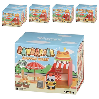 52TOYS PANDA ROLL 胖噠幼商店街系列 一中盒, 6個