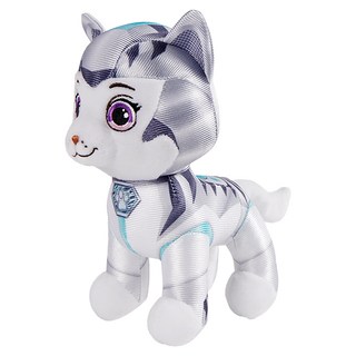 SPIN MASTER 汪汪隊立大功 汪汪喵喵救援隊系列 絨毛玩偶, 18cm, 羅麗 白色 + 灰色, 1個