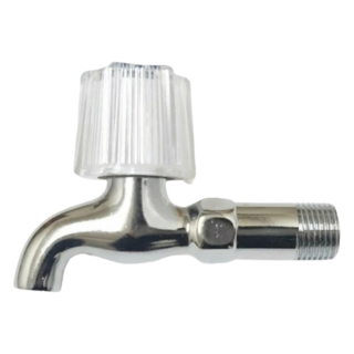 水晶長栓 和成頭銅皮芯 台灣製造6分皮芯, 8.3 x 12cm, 1個