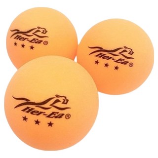 Her-Ea 禾亦 3星桌球, 1組, 3顆, 橘色