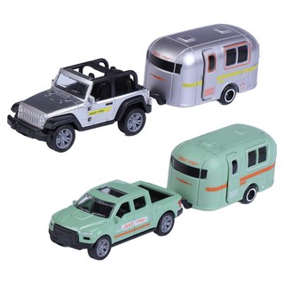 love color 樂彩森林 迴力合金露營拖車 圓弧形露營拖車, 1套, 款式隨機