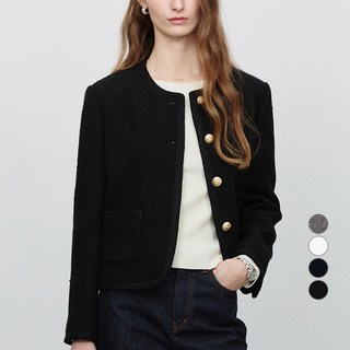 Dunst 女款經典毛圈粗花呢夾克 UDJA5A205