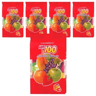 LOT100 軟糖 綜合口味, 1kg, 5袋