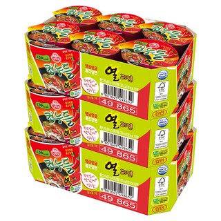 NISSIN 日清 CUP NOODLE 合味道 熱拉麵 35g, 18個