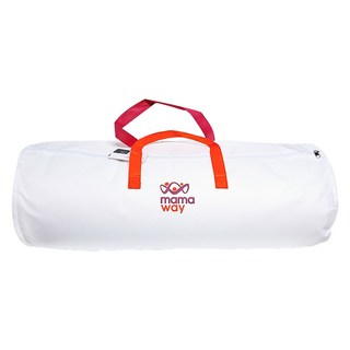 mama way 媽媽餵 敷料親膚棉嬰兒床墊, 1個, 白色