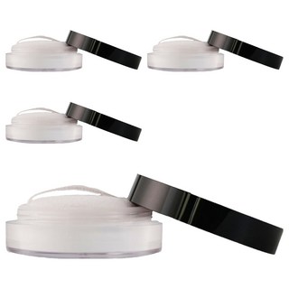 MOMUS HD 微晶礦質蜜粉 7g-透明無色, 輕盈細緻 完整服貼, 控油+定妝 柔霧美肌, 敏感肌適用, 4個