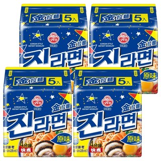 OTTOGI 不倒翁 金拉麵 原味 120g, 20包