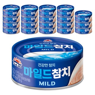사조 마일드 참치, 250g, 20개