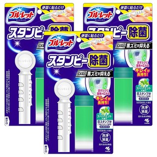 KOBAYASHI 小林製藥 BLUELET 馬桶清潔芳香凍 薄荷綠, 28g, 3組