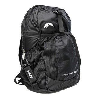 Sanro 折疊超輕量登山包 小型 20L, 黑色