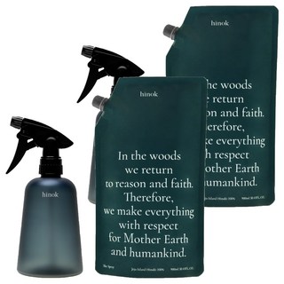 희녹 더 스프레이 공병 + 리필 900ml 세트, 2세트