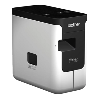 brother 兄弟牌 台灣公司貨 簡易型高速財產條碼標籤印字機, PT-P700, 1台