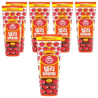 OTTOGI 不倒翁 番茄醬, 800g, 6條