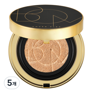 비오엠 커버 플렉스 쿠션 15g, 21N 아이보리, 5개