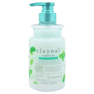 claynal 胺基酸白泥頭皮SPA護理護髮素 檸檬薄荷, 450ml, 1瓶