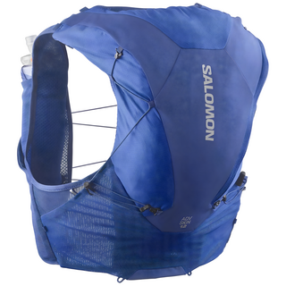 SALOMON ADV SKIN 12 水袋背包組, 1個, 航海藍
