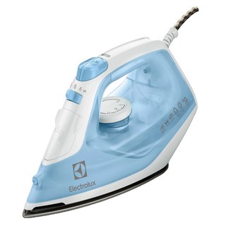 Electrolux 伊萊克斯 蒸氣電熨斗 不鏽鋼底盤 防滴漏設計 垂直整燙, ESI4017, Blue