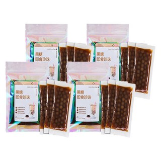 Medolly 蜜思朵 黑糖即食珍珠, 150g, 4袋