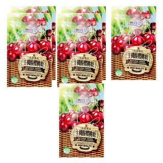 自然時記 生機酸櫻桃乾, 100g, 5包