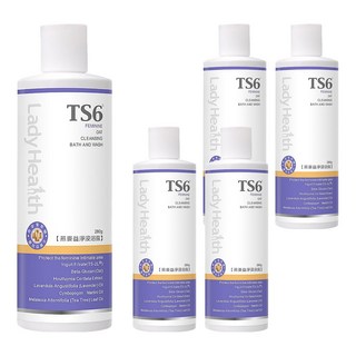 TS6 燕麥益淨浸浴露, 280g, 5瓶