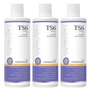 TS6 燕麥益淨浸浴露, 280g, 3瓶