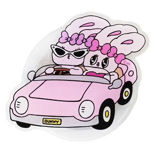 VICXXO 角色聯名 MagSafe 設計手機支架 智慧手機支架, 1個, 艾絲樂小兔 兜風趣