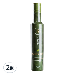 釀美舖 康普綠茶 台灣製造 250mL, 2瓶