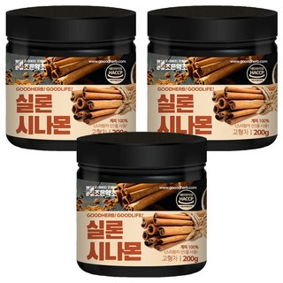 joeunyakcho 錫蘭肉桂粉, 200g, 3罐